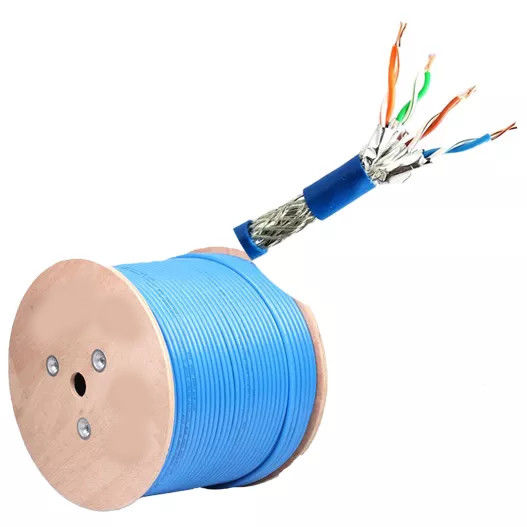 23AWG*4P LAN ケーブル Cat7 305m サポート 10 ギガビットのイーサネット Netword 伝達