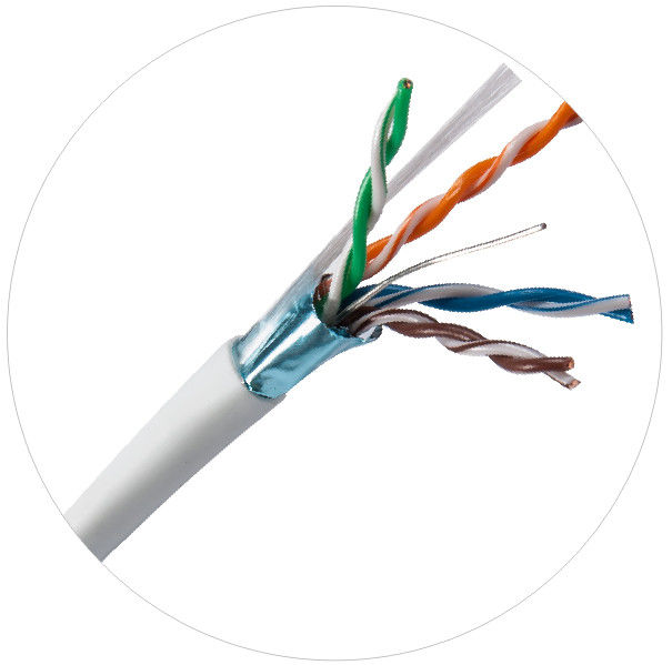 100MHz FTP UTP ネットワーク パッチ・コード 4pr 24awg Cat5e LDPE LSZH LSOH ジャケット