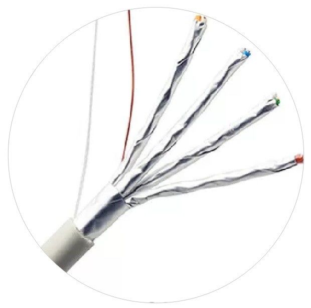 LSZHジャケット4MHzが付いている23awgネットワーク パッチ・コードLAN Cat6ケーブル