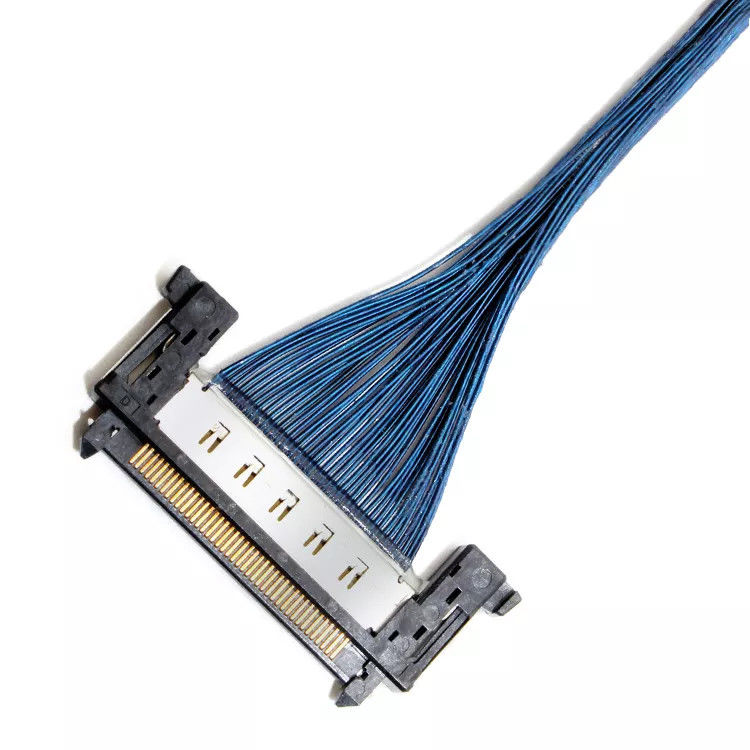 小型ITXのマザーボードLCDのモニターのためのマイクロ同軸LVDSケーブル40 Pin 5.9インチ