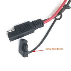 SAE から SAE Y への分割 1 対 2 方法バッテリー充電ケーブル 2 ポーランド人 120A 600V