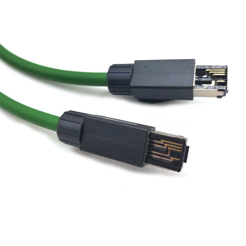 セルボ産業用ネットワークケーブル EtherCAT バス 高柔軟性ダブルシールド 牽引チェーン産業用ロボット PLCケーブル