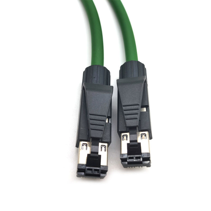 セルボ産業用ネットワークケーブル EtherCAT バス 高柔軟性ダブルシールド 牽引チェーン産業用ロボット PLCケーブル