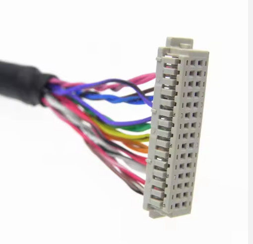 DF13-30DS-1.25C から DF14-20S-1.25C Lcd パネル 20pin 30pin 40pin 50pin 60pin 向けカスタムLvdsケーブルアセンブリ