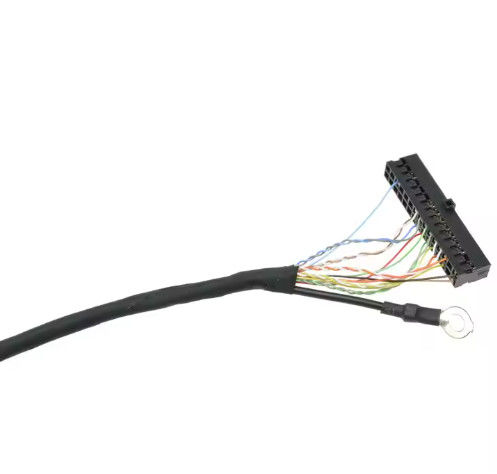 7インチLCDディスプレイ用のカスタムIPEX-20445-050E 50ピンマイクロコアックスLVDSケーブル