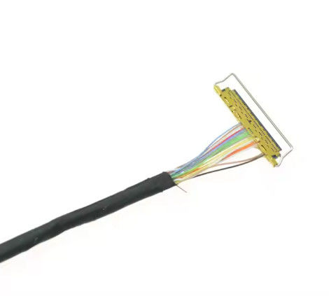 7インチLCDディスプレイ用のカスタムIPEX-20445-050E 50ピンマイクロコアックスLVDSケーブル