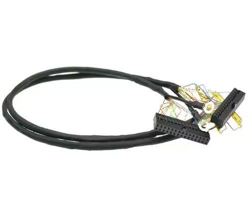 7インチLCDディスプレイ用のカスタムIPEX-20445-050E 50ピンマイクロコアックスLVDSケーブル