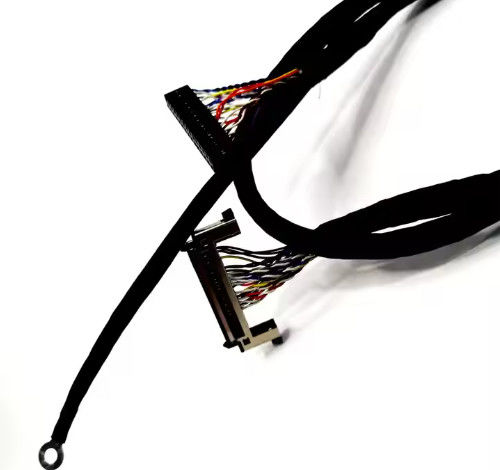 OEMワイヤーハーネス 20Pin 30Pin 40Pin 50 PIN LVDSケーブル コンピュータモニターE329530