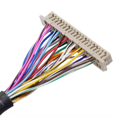 電子モレックス 30ピンからJAE 40ピンLVDSケーブル LCDコンピュータプリンターモニター オーダーメイド
