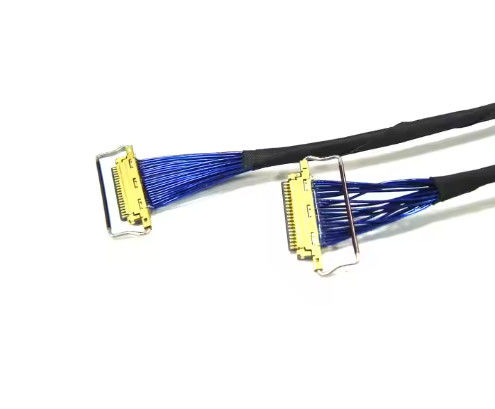 CSI用のカスタマイズ可能なI-pex 20525-220E-02 20ピンコアシアルマイクロLVDSケーブル組成 100%テスト