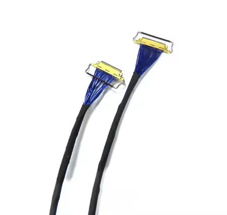 低電圧ディスプレイアプリケーションのためのPVCジャケットと銅導体を持つLVDSケーブル