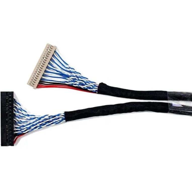 AWG26-28 産業用モニター用LVDS信号ケーブル