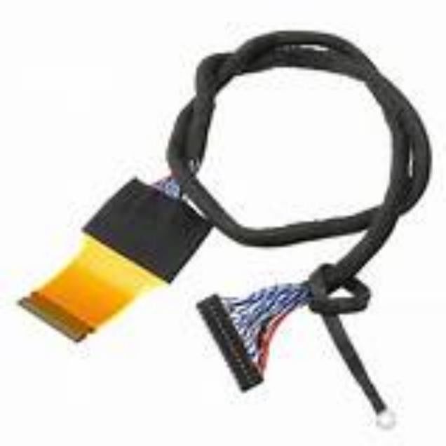 UL VW-1 燃焼性評価 黒色低電圧ディスプレイシリアルケーブル 隔熱抵抗 ≥1000MΩ
