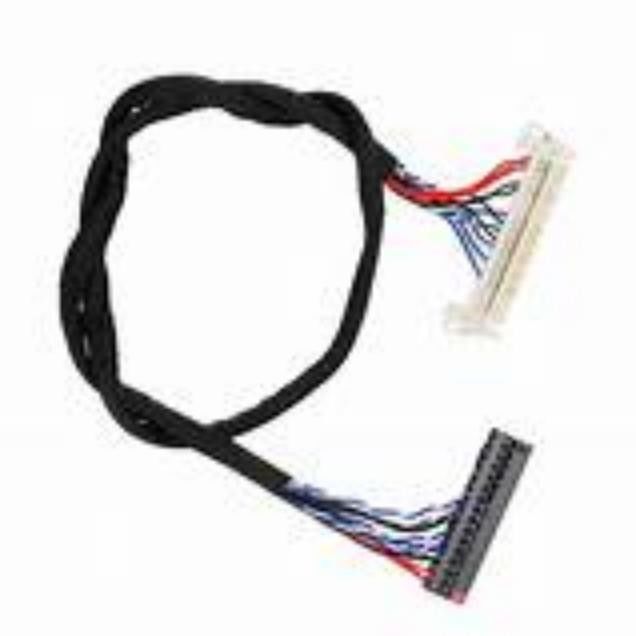 ワイヤゲージ AWG26-28 PVCジャケット材料と 300Vの電圧を搭載した産業用データ送信用LVDSケーブル