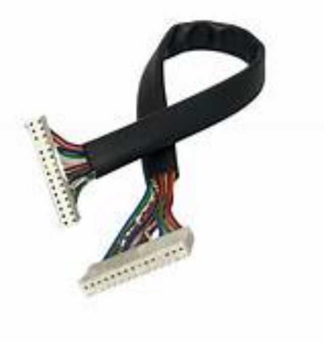 ブラック 300V UL VW-1 レーティング シールド低電圧ディスプレイ シリアルケーブル AWG26-28 ワイヤー