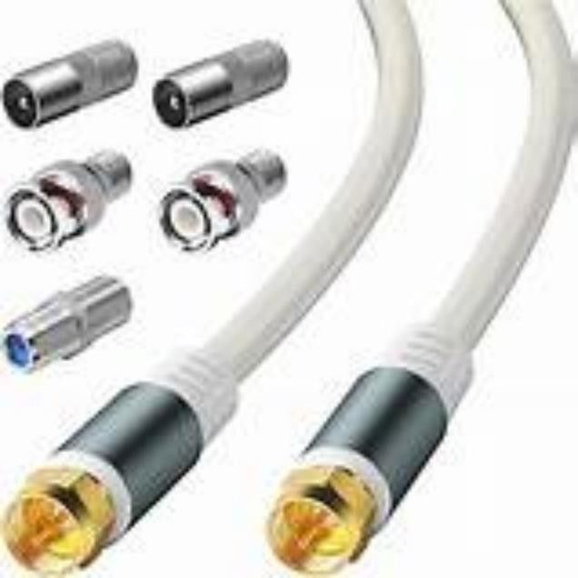 40KV高電圧同軸ケーブル,銅導体と赤銅シールドで,温度評価 -40°Cから80°C