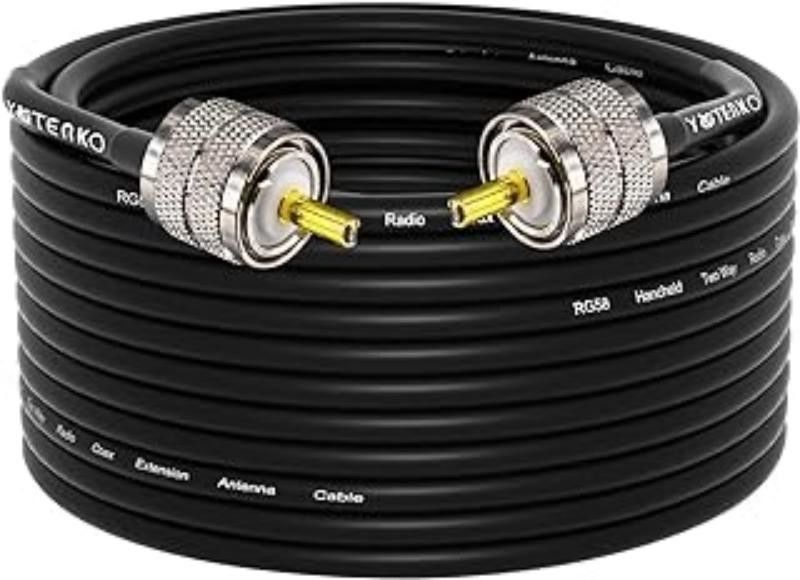 高電圧同軸ケーブル 裸の銅シールドとPVCジャケット 温度範囲 -40°Cから85°C 電圧40KV