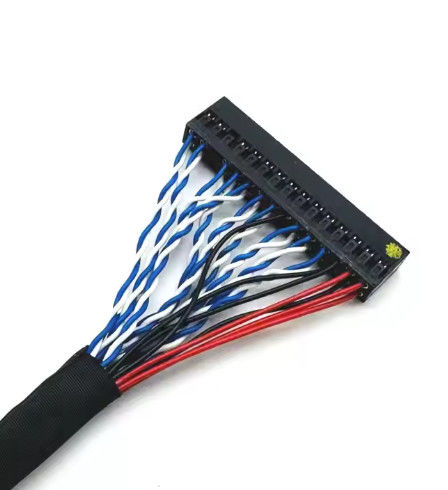 産業用モニター用のカスタムケーブル設計LVDS信号ケーブル