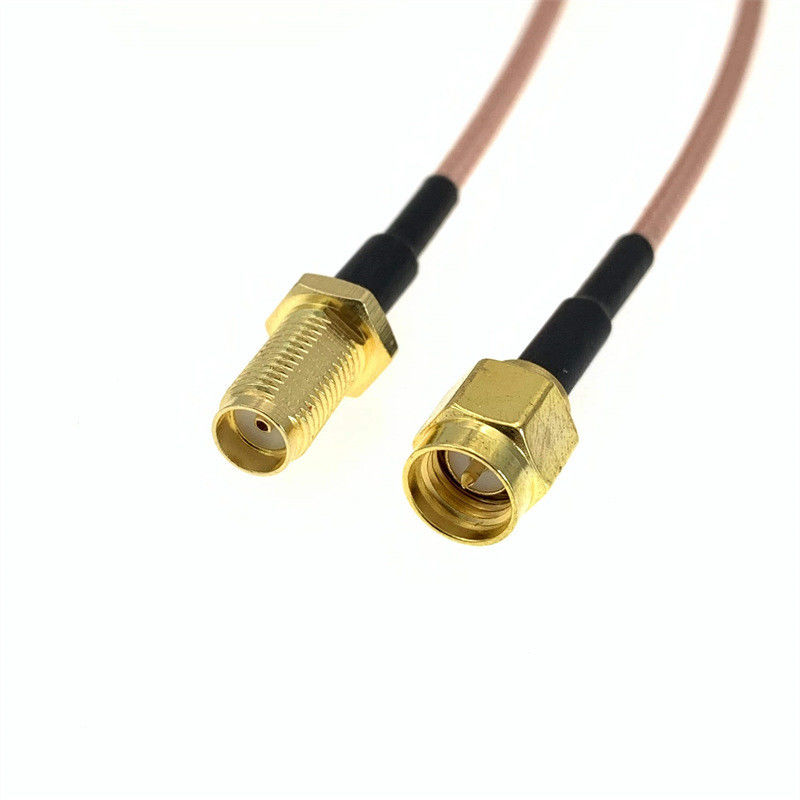 UL/CCC認定 1m/5m 柔軟性コアシアルケーブル BNC接続器 室内・室外音声通信 PVCジャケット 純銅導体