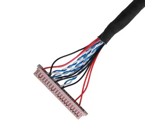 300V 定位銅導体 LVDSケーブル 炎阻害性 PVC ジャケット UL VW-1