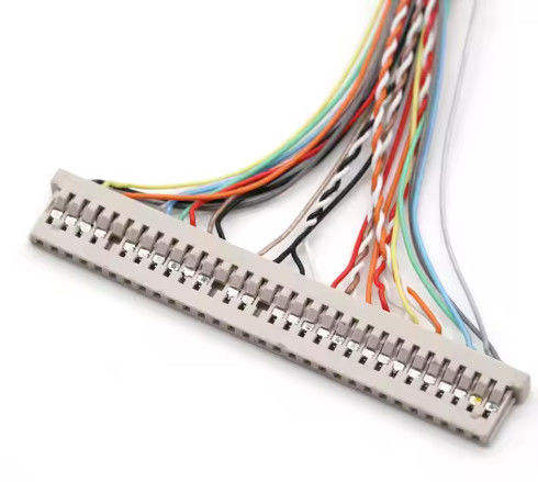 UL VW-1 300V 30ピンのコネクタ付きLVDSケーブルジャケット AWG26-28銅導体と炎症性評価