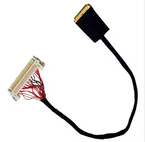UL VW-1 300V 30ピンのコネクタ付きLVDSケーブルジャケット AWG26-28銅導体と炎症性評価