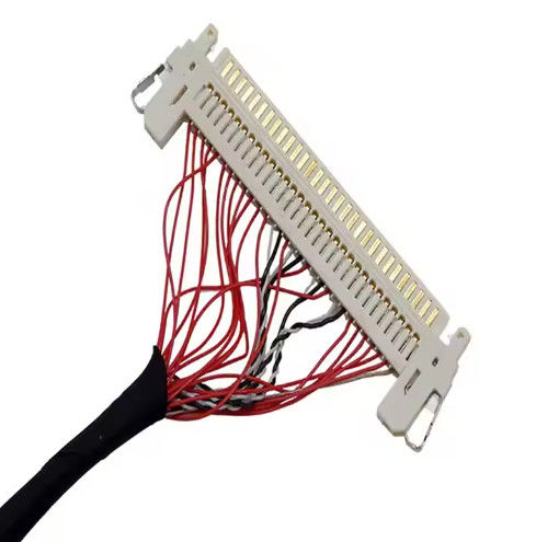 UL VW-1 300V 30ピンのコネクタ付きLVDSケーブルジャケット AWG26-28銅導体と炎症性評価