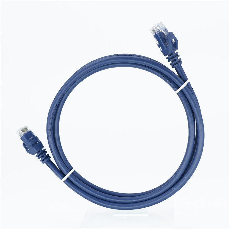 Cat5e/Cat6/Cat6a/Cat7 High Speed 1m-20m Network Cable In White Blue Black Grey Yellow 10%-90%RH