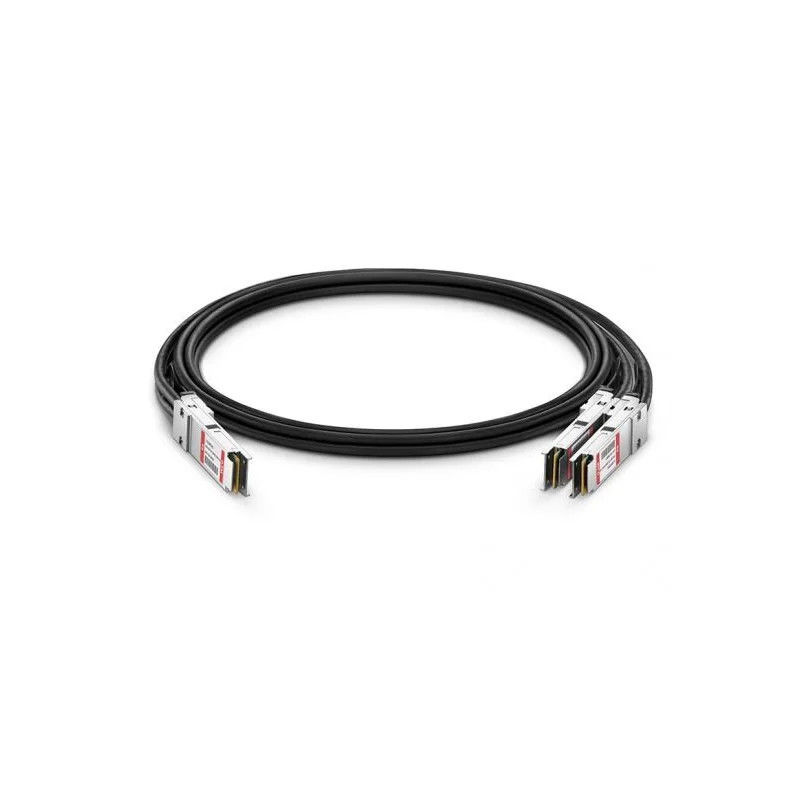 超高速カスタムケーブルアセンブリ 200G QSFP-DD 低電力,高密度データ転送のための銅DAC