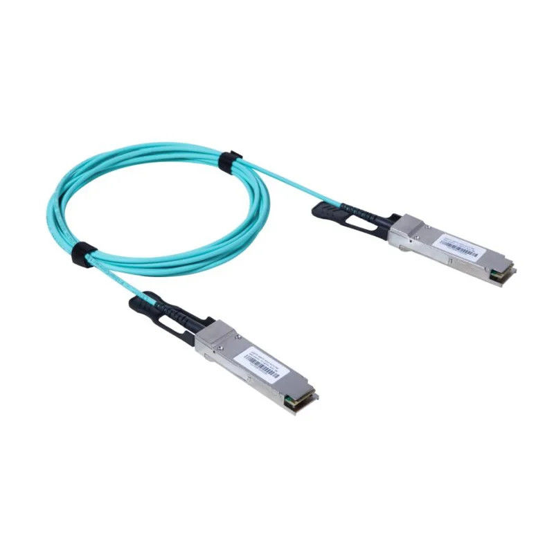 ケーブルアセンブリ QSFP-40G 100G 200G 1m 2m 3m 5m 10m OM2 OM3 OM4 AOC アクティブオプティカルカスタムケーブル QSFP+ QSFP28 QSFP56 QSFP-DD