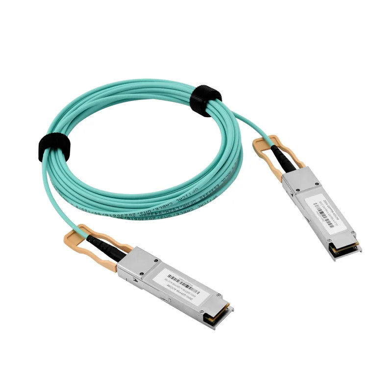 カスタムケーブルデザイン ケーブル組立 QSFP 40G 直接続銅 QSFP+ 4*10G 1M 3M 5M 7M カスタマイズされた長さ DAC ブレイクアウトケーブル