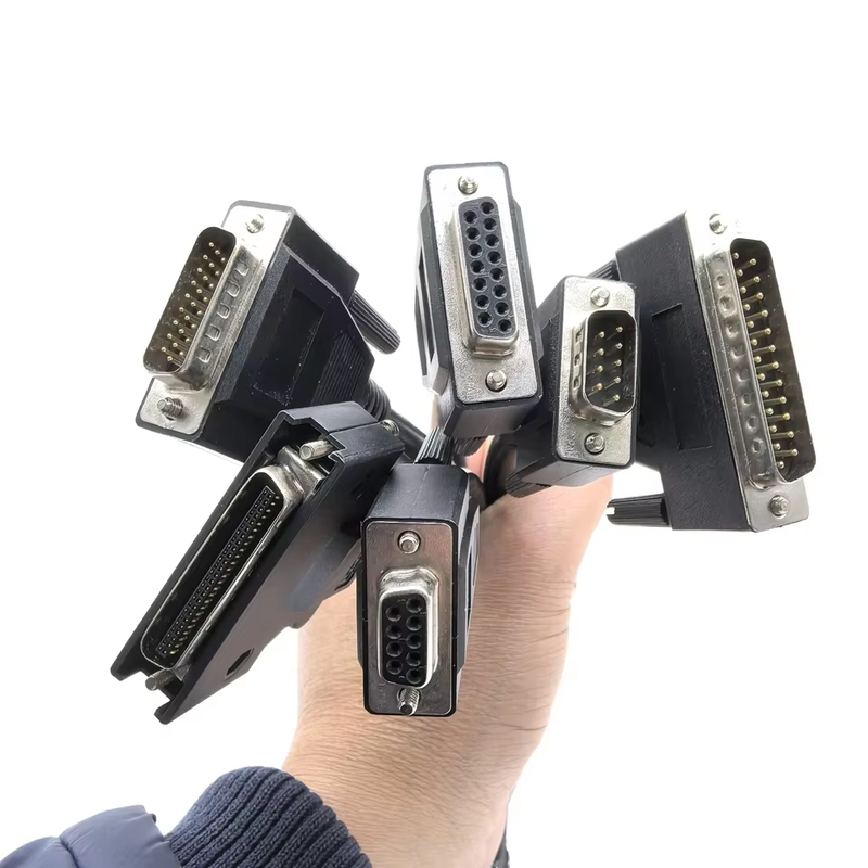 OEM/ODM DB9P 15P DB25P インジェクション型多核型扭曲ペアシールドワイヤデジタルDbメーター