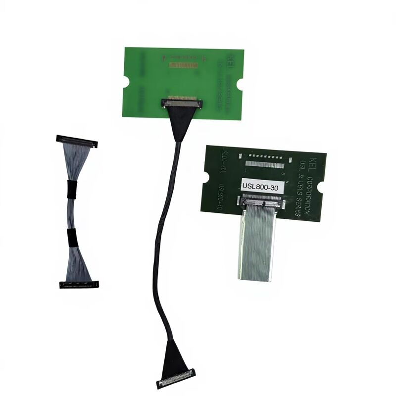 USLS20-30-010-B 30ピンマイクロコアックスLVDSケーブル 0.4mmピッチカスタムアセンブリ