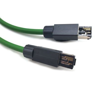 セルボ産業用ネットワークケーブル EtherCAT バス 高柔軟性ダブルシールド 牽引チェーン産業用ロボット PLCケーブル