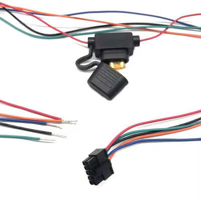 UL 1007 22awg ケーブル タイプおよび 20awg ワイヤ色を備えた耐久車両用カスタム ワイヤリング ハーネス