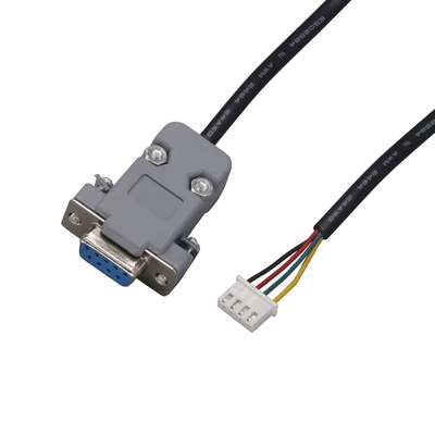 カスタムDB9/DB25コネクタケーブルハーネス 安全な信号伝送とシールドワイヤリングを備えた,産業制御,シリアル通信インターフェース,OEM機器統合に最適