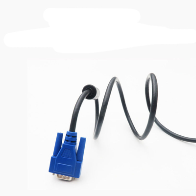 ワイヤーハーネスの製造者は,デスクトップコンピュータのホストモニターとプロジェクター接続のためのカスタムケーブルVGAHDケーブル組成を提供します.