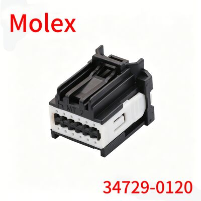 モレックス 34729-0120 2.00mm ピッチワイヤー・トゥ・ボード・コネクタ・ハウジング 7回路 白色PBT