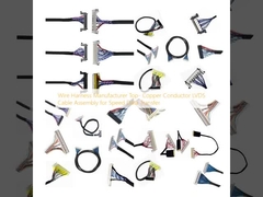 ワイヤーハーネス メーカー 速度データ転送のための銅導体LVDSケーブル組成