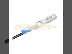 QSFP-40G 100G 200G 400G QSFP+ QSFP28 QSFP56 QSFP-DDカスタムケーブルデザイン 1m 2m 3m 5m 10m 20m 50m OM2 OM3 OM4 AOCアクティブオプティカルカスタムケーブル