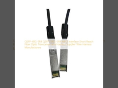 QSFP-40G-SR4 QSFP-100G-SR4 MPO インターフェイス 短距離光ファイバートランシーバーとハーネス 供給業者 ワイヤーハーネス メーカー