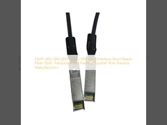 QSFP-40G-SR4 QSFP-100G-SR4 MPO インターフェイス 短距離光ファイバートランシーバーとハーネス 供給業者 ワイヤーハーネス メーカー